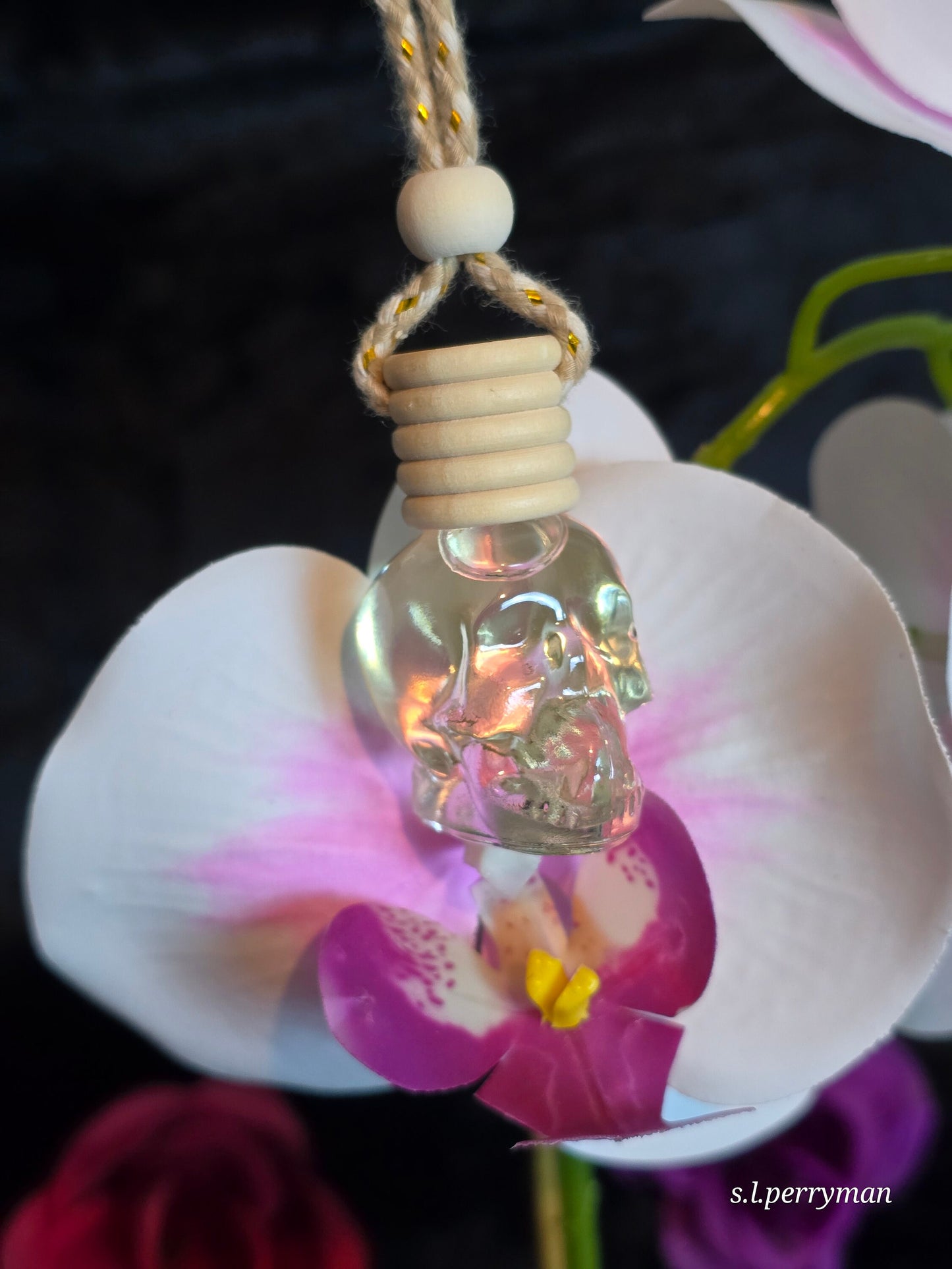 Skull Car Diffuser Air Freshener Accessory | 20 Scents to Choose From | Air Freshener Refill | Car Freshie | Essential Oil Diffuser