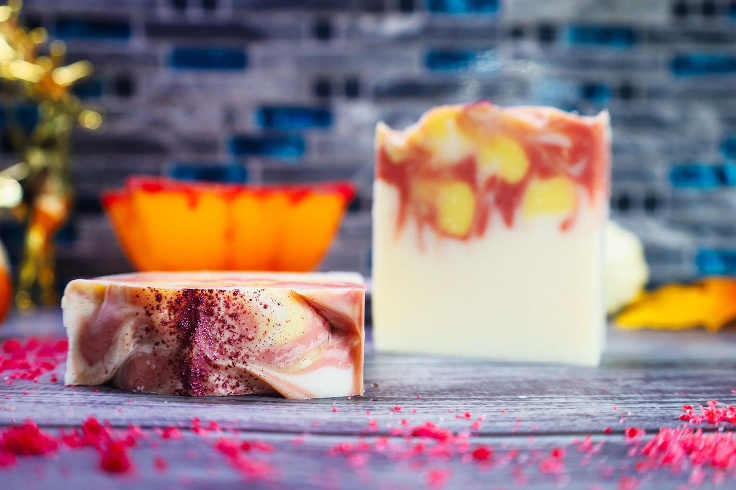 Tahitian Sunrise Artisan Soap, Cranberry, Fig, and Sweet Orange scent