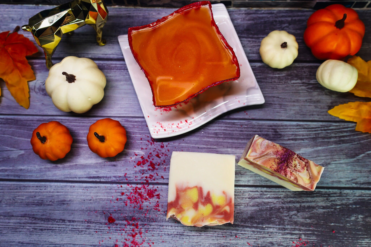 Tahitian Sunrise Artisan Soap, Cranberry, Fig, and Sweet Orange scent
