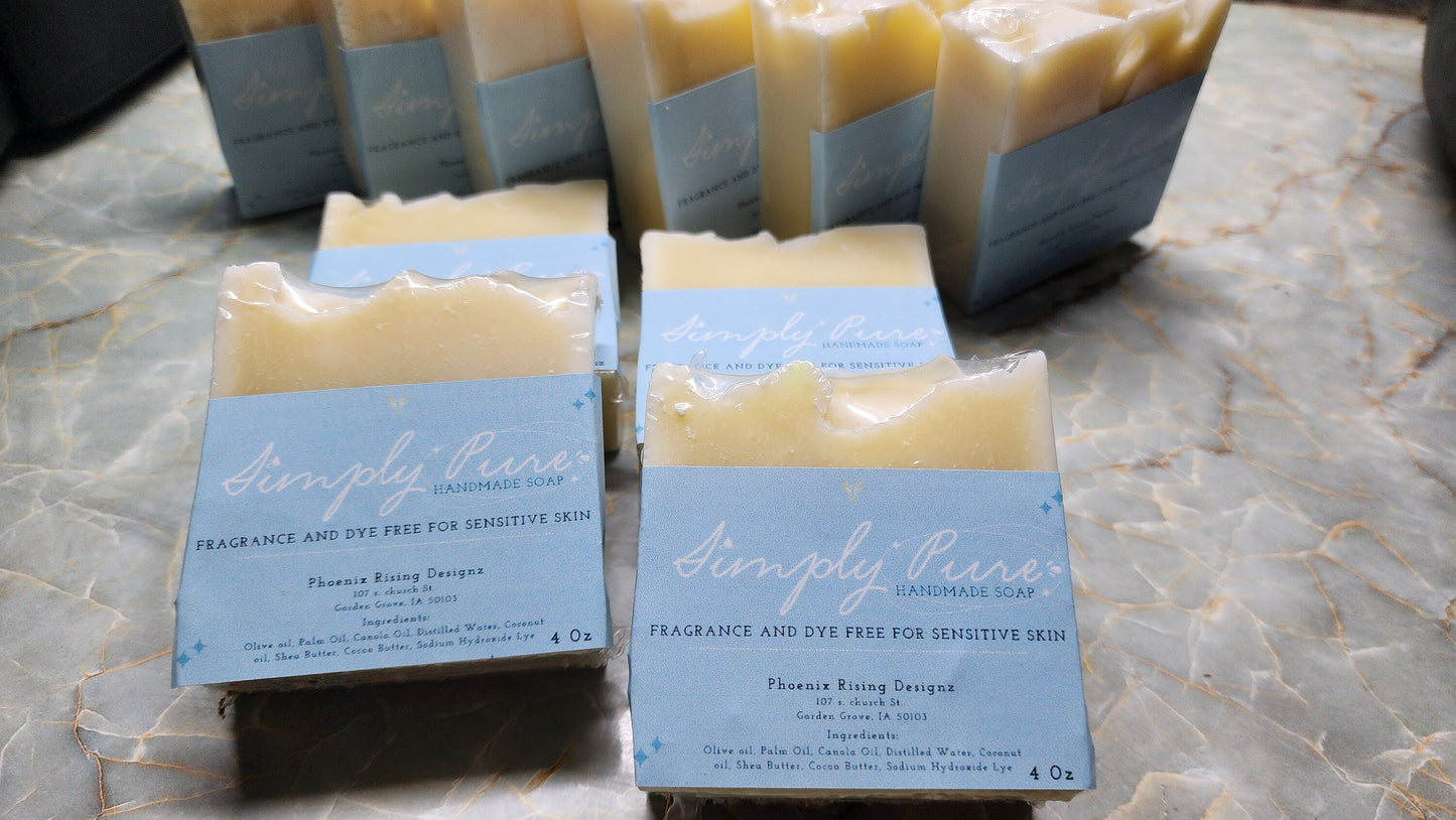 Simply Pure Fragrance and Dye Free Soap