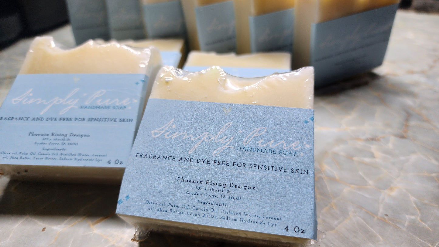 Simply Pure Fragrance and Dye Free Soap