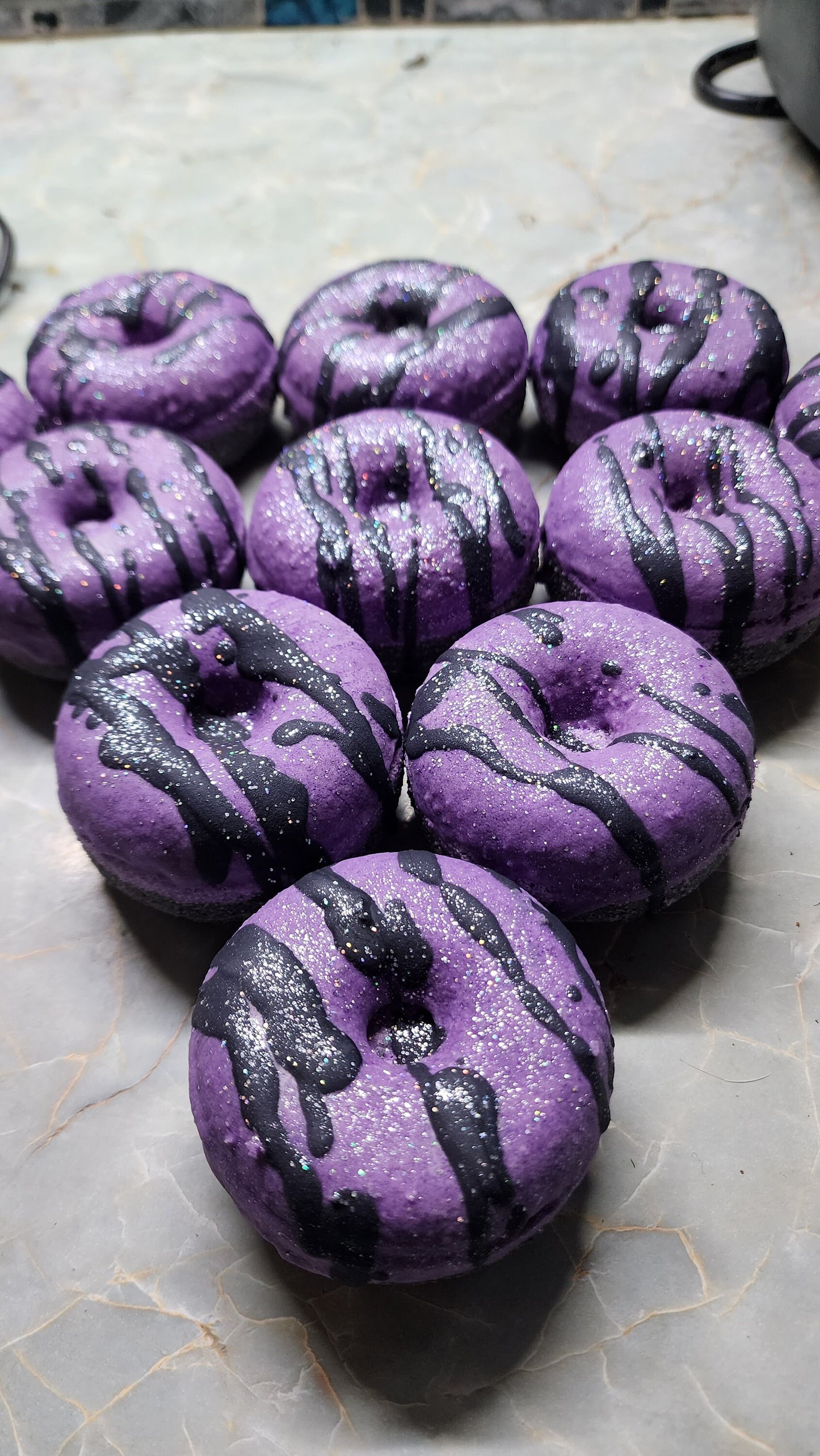 Femme Fatale Galaxy Donut Slow Release Foaming Bath Bomb