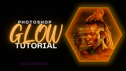 Glow Photoshop Tutorial Instructions